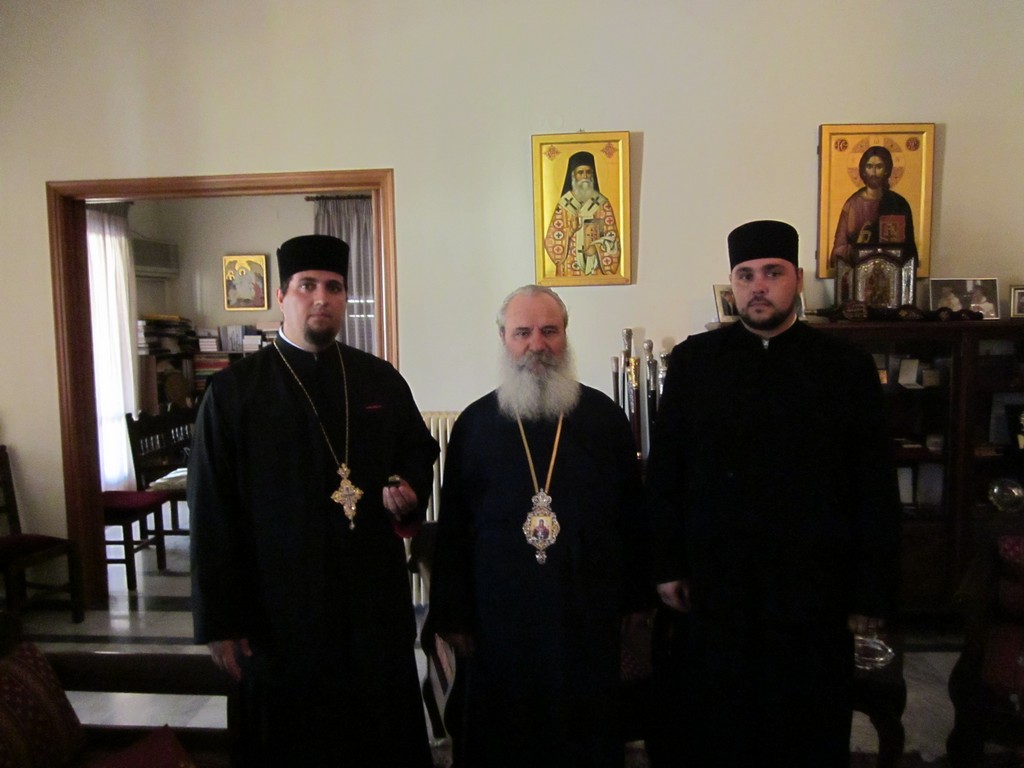 Moaştele Sfântului Nectarie de la Eghina, la Catedrala din Urziceni