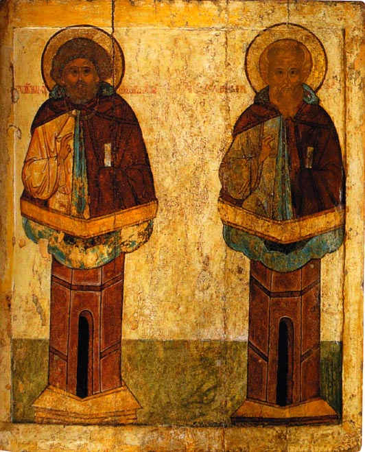 Sfântul Simeon izgonește fiarele sălbatice Sfântul Simeon izgonește fiarele sălbatice