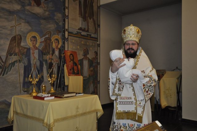 Slujire arhierească în mijlocul românilor din capitala Norvegiei Slujire arhierească în mijlocul românilor din capitala Norvegiei