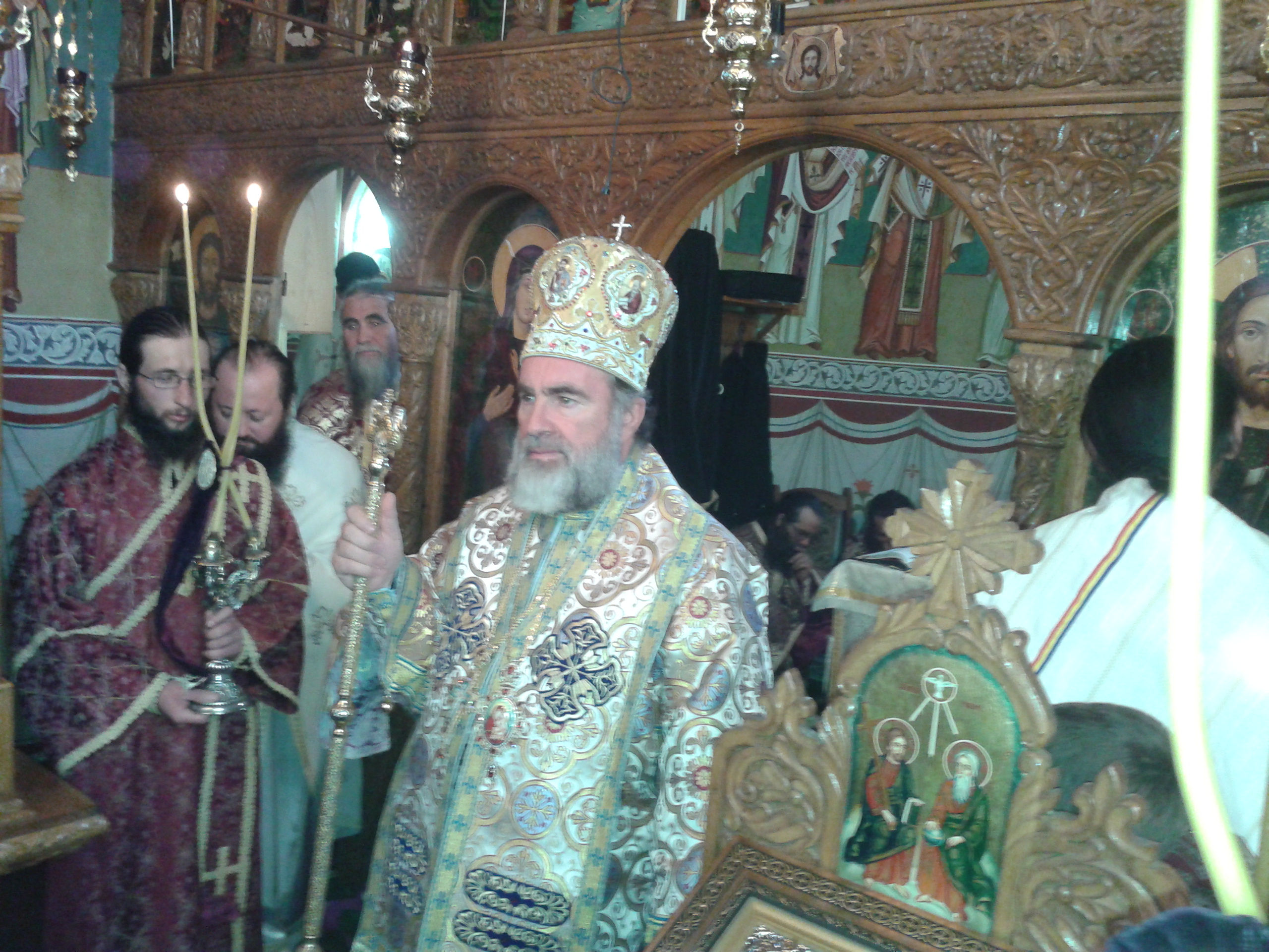 PS Ioachim Băcăuanul, la hramul Mănăstirii Runc