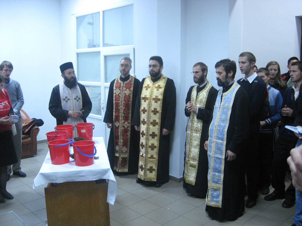 Sfințirea căminelor studențești din Copou