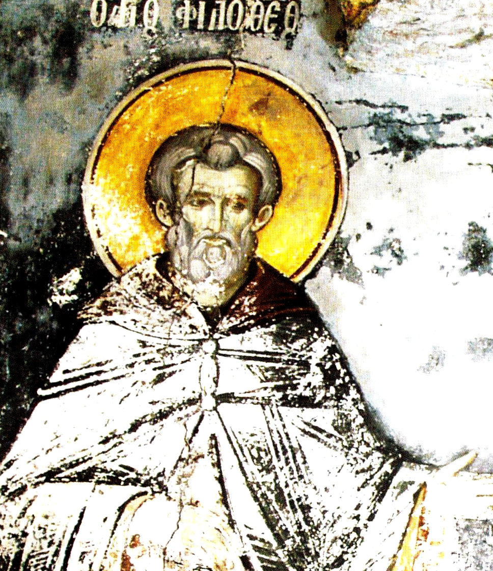 Cuviosul Filotheos ctitorul (sfârșitul secolului al X-lea)