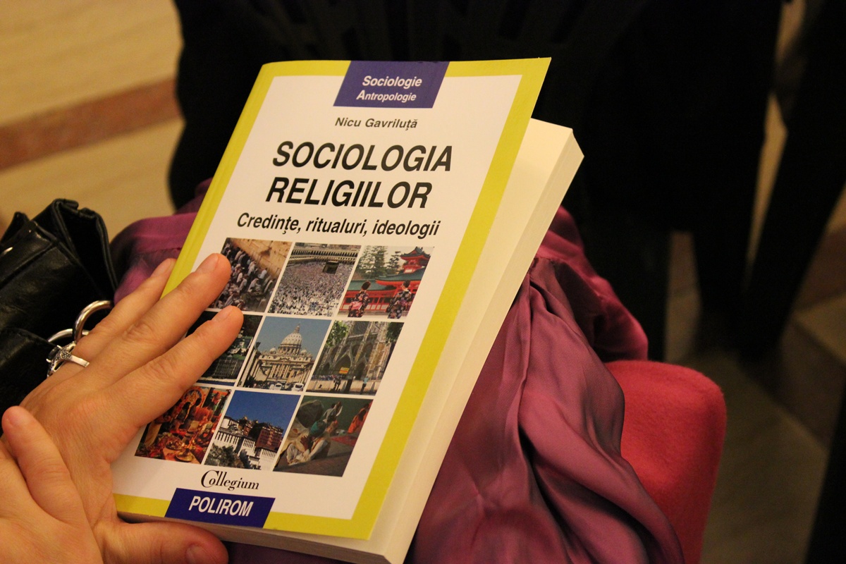 Lansarea cărţii „Sociologia religiilor”, semnată de profesorul Nicu Gavriluţă