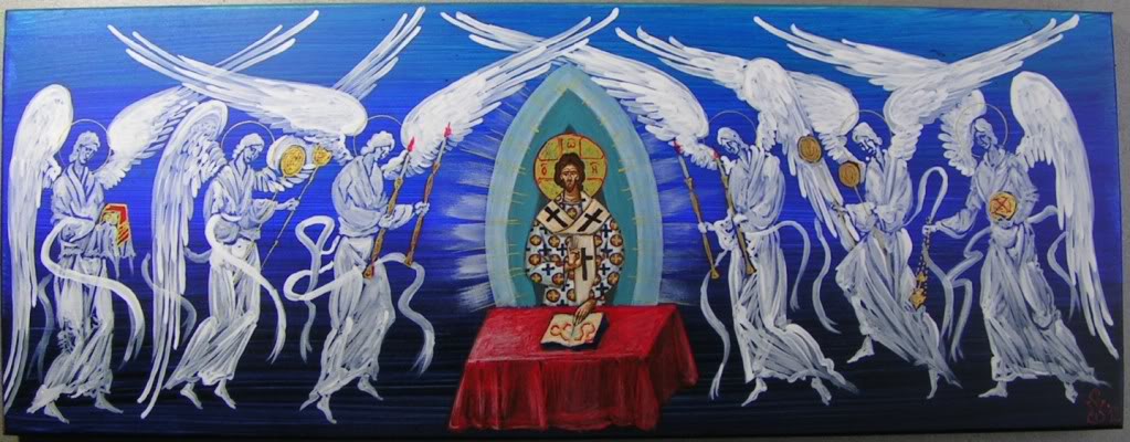 Slujitor împreună cu îngerii