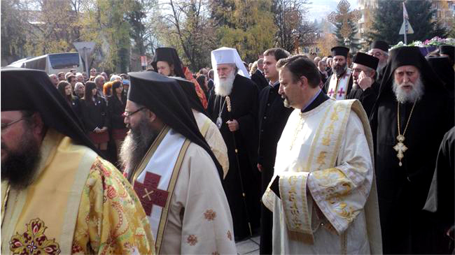 Mitropolitul Nathaniel de Nevrokop a fost înmormântat