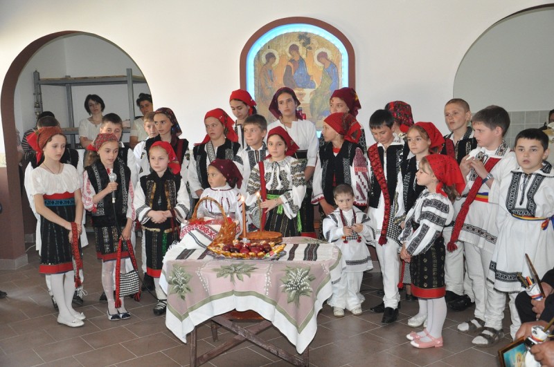 Biserica Vovidenia din Vicovu de Sus - Est, la ceas de sărbătoare