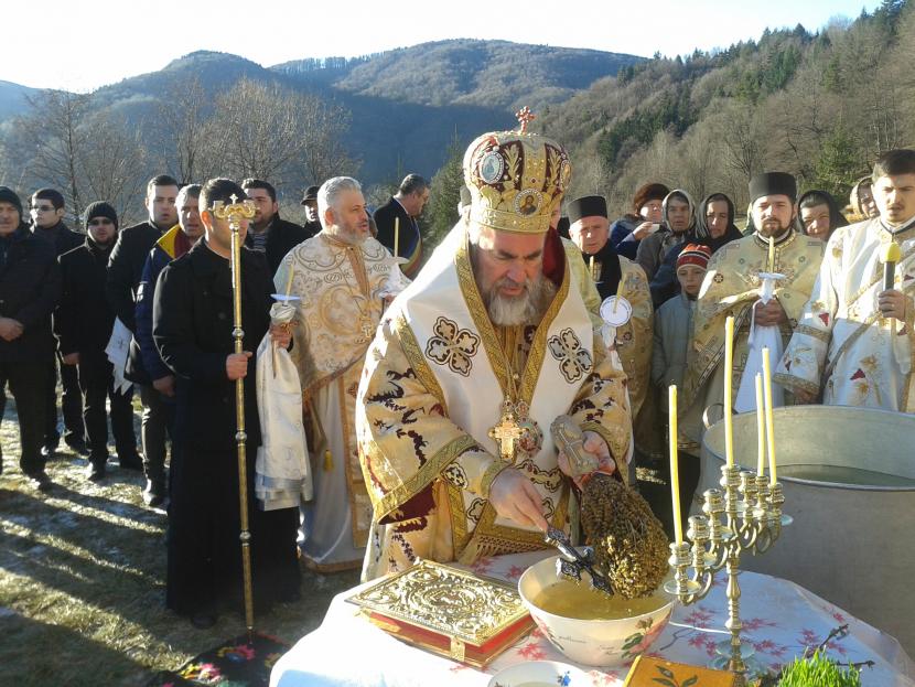 Sfinţirea aşezământului social din localitatea Sălătruc
