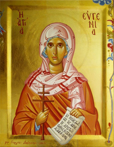 Acatistul Sfintei Muceniţe Eugenia