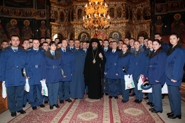 Colindători la Centrul eparhial din Buzău