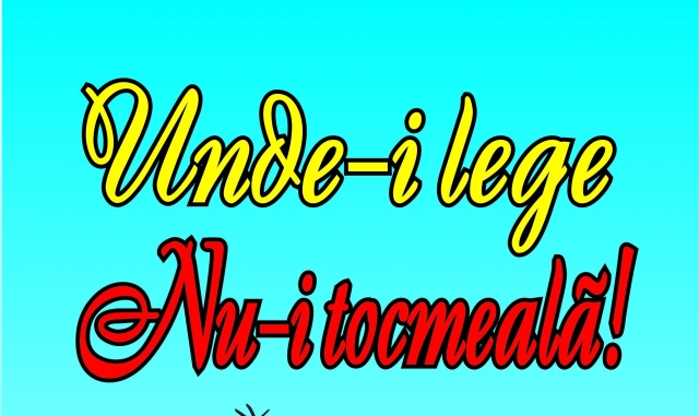 Lansare de carte „Unde-i lege, nu-i tocmeală”