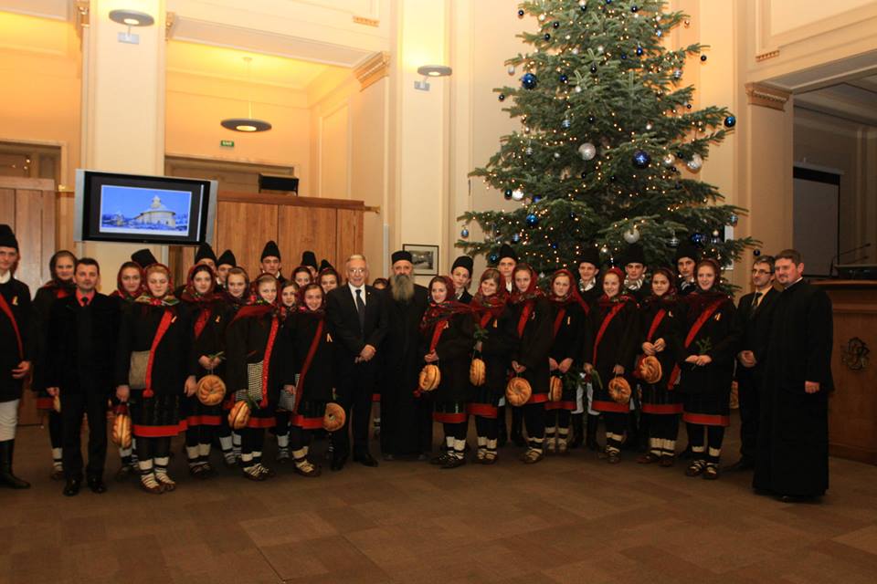 Colindători din Vicovu de Sus - Suceava, în Bucureşti