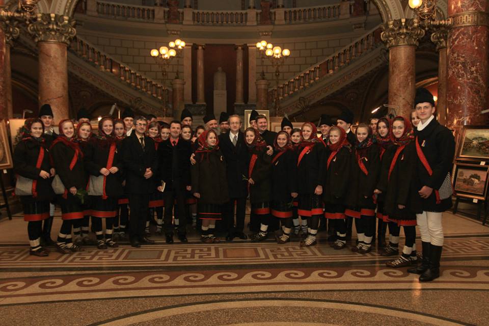 Colindători din Vicovu de Sus - Suceava, în Bucureşti