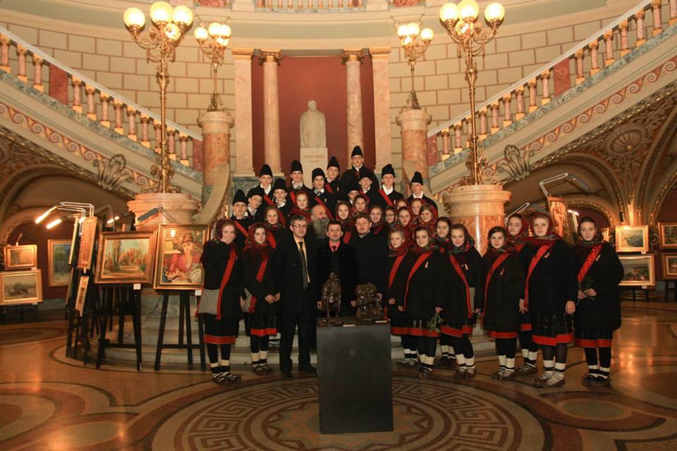 Colindători din Vicovu de Sus - Suceava, în Bucureşti