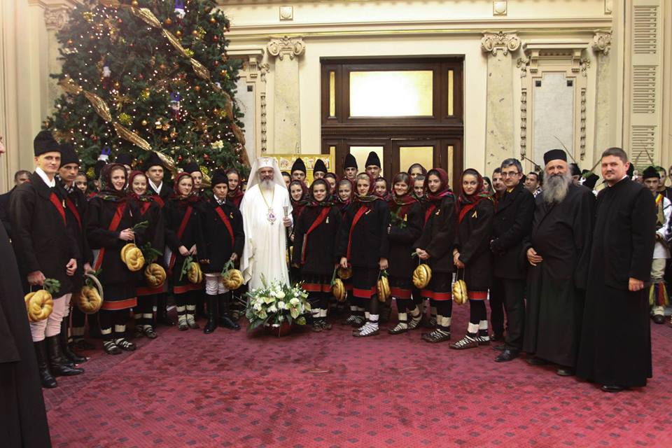 Colindători din Vicovu de Sus - Suceava, în Bucureşti