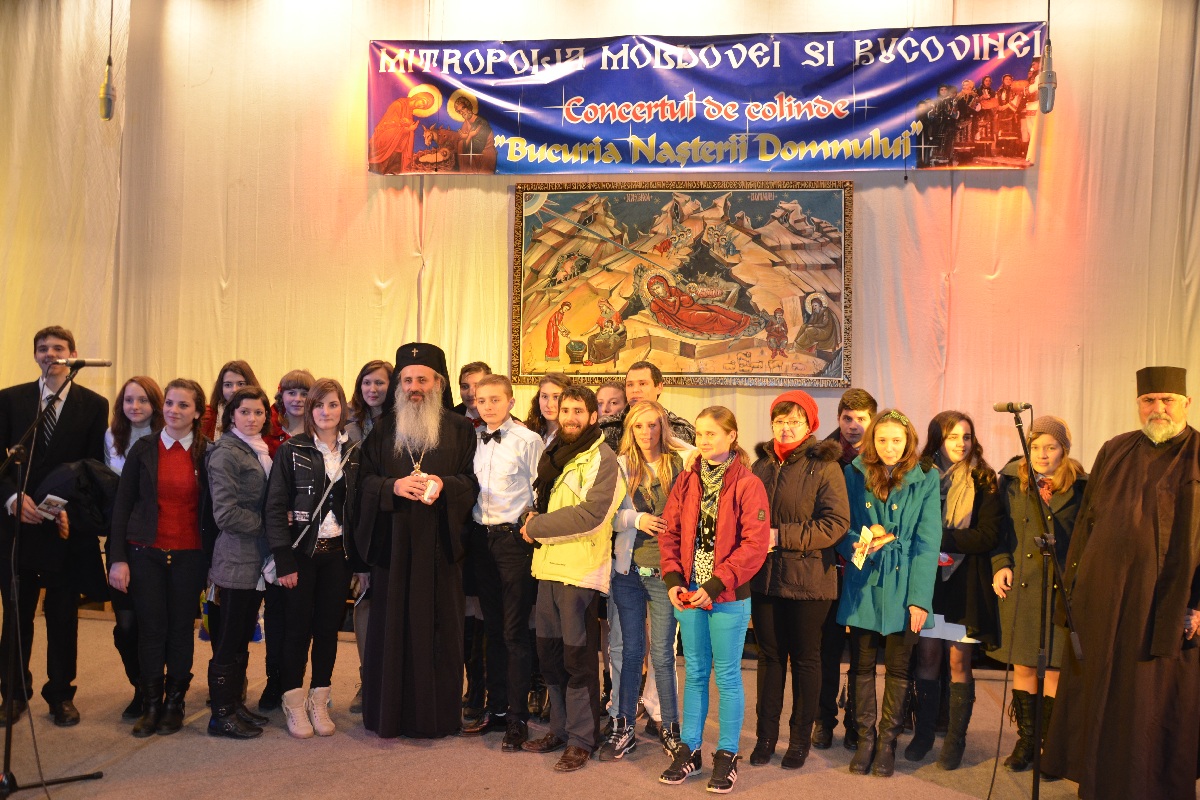 A debutat seria concertelor de colinde organizate de Mitropolia Moldovei şi Bucovinei