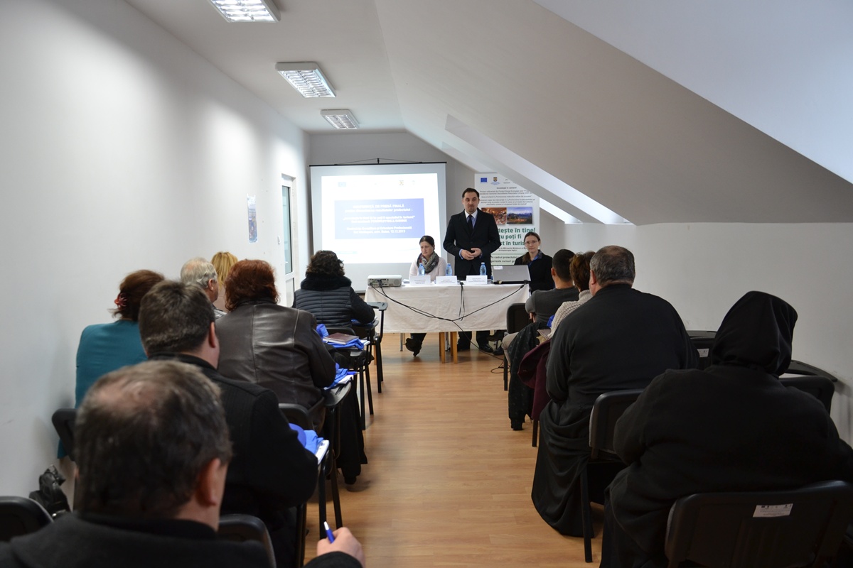 Bilanţul final al proiectului „Investeşte în tine! Şi tu poţi fi specialist în turism!”