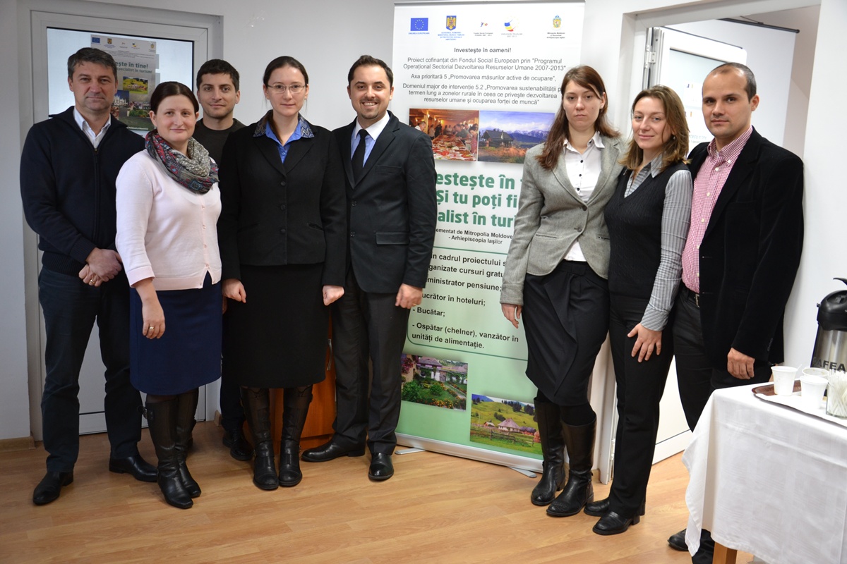 Bilanţul final al proiectului „Investeşte în tine! Şi tu poţi fi specialist în turism!”