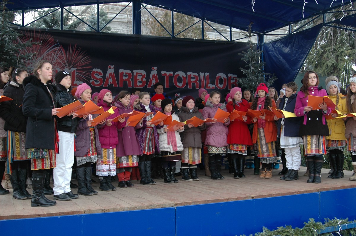 Concerte de colinde ale copiilor din parohia Uda