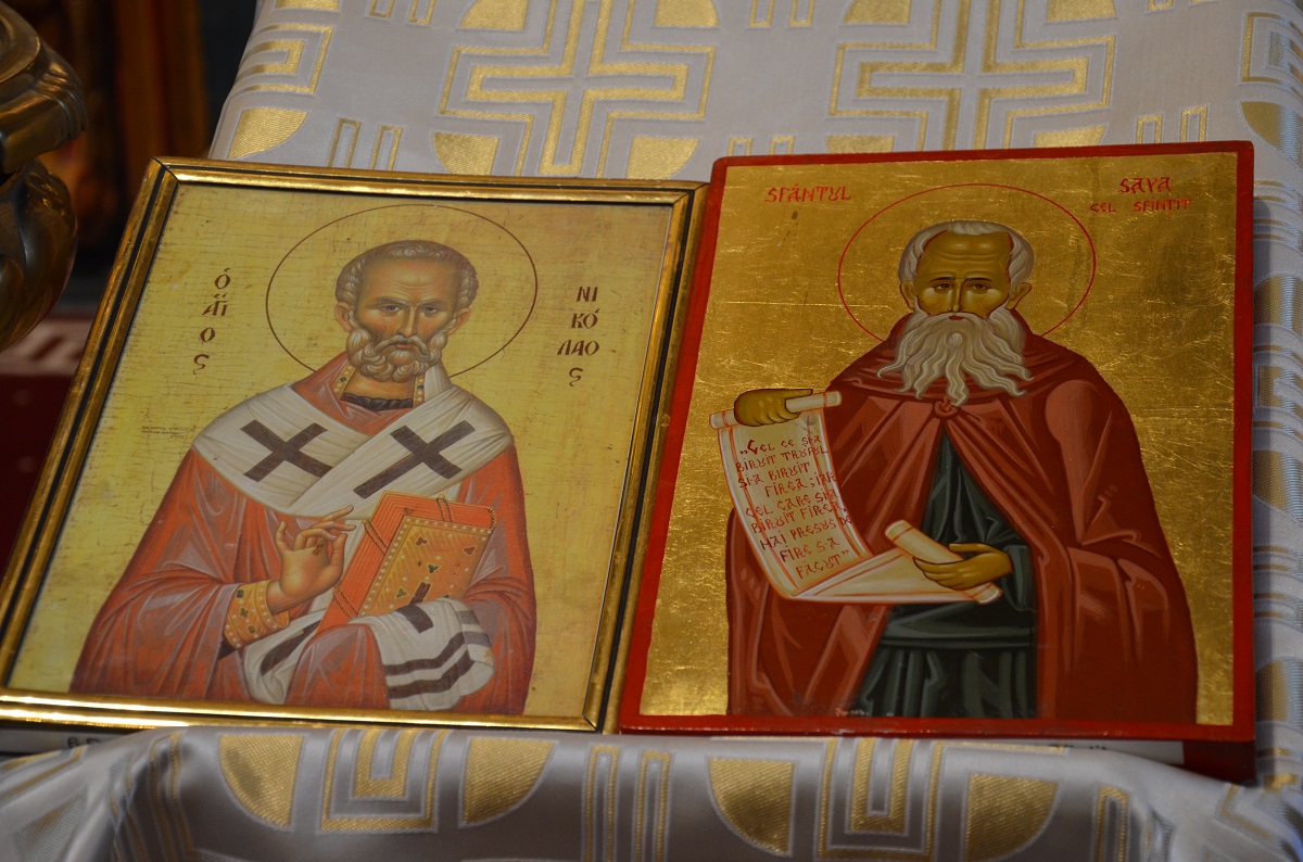 Două hramuri, la Biserica „Sfântul Sava cel Sfinţit“ din Iași