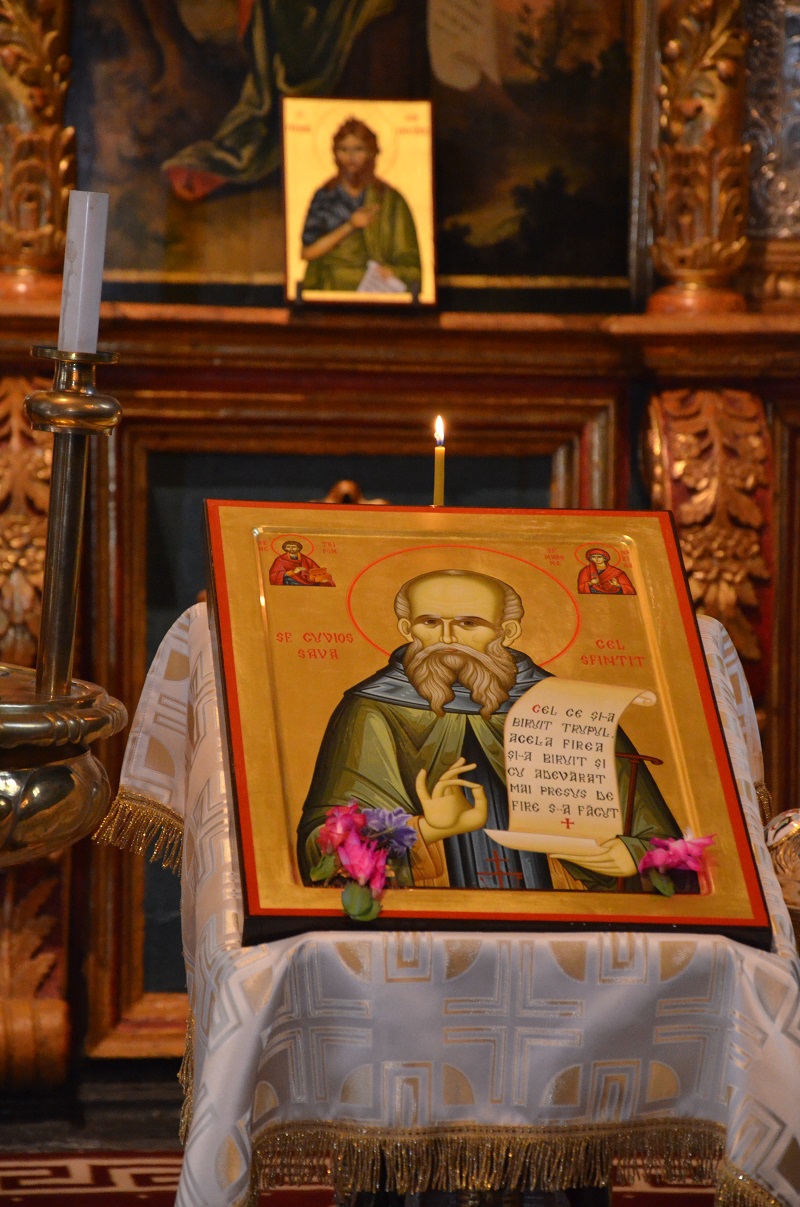 Două hramuri, la Biserica „Sfântul Sava cel Sfinţit“ din Iași