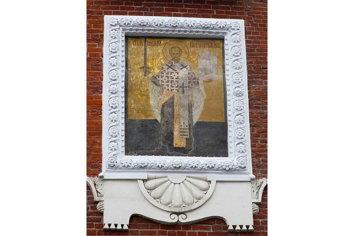 Icoana Sfântului Nicolae din Turnul Kremlinului Icoana Sfântului Nicolae din Turnul Kremlinului