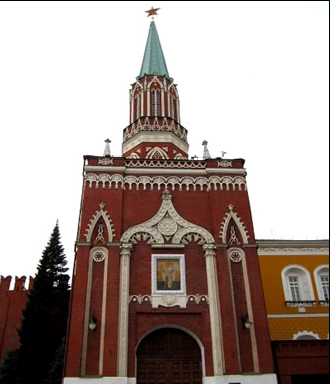 Icoana Sfântului Nicolae din Turnul Kremlinului