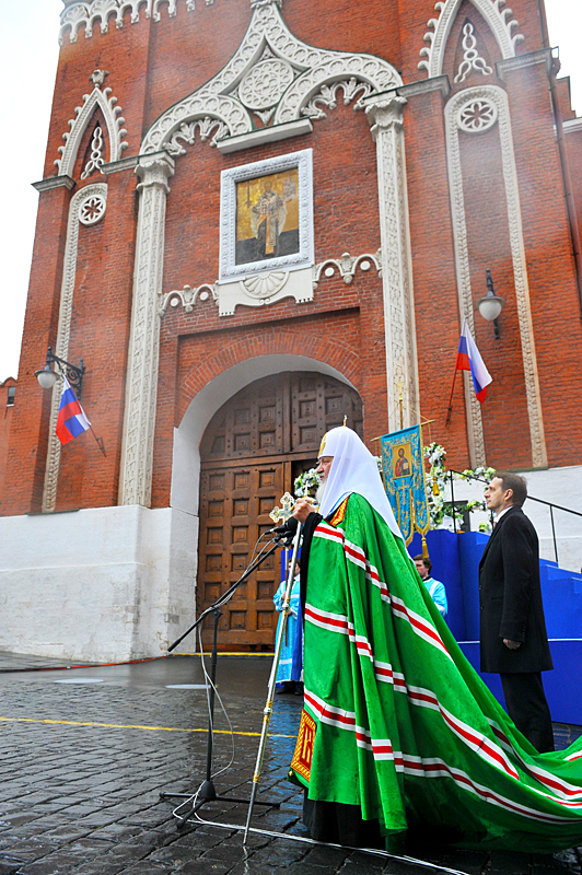 Icoana Sfântului Nicolae din Turnul Kremlinului