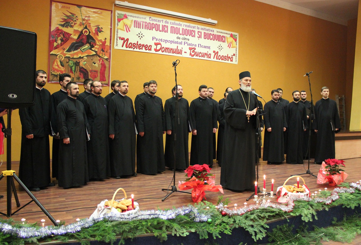 Bucuria Naşterii Domnului, răspândită prin colinde la Piatra-Neamţ