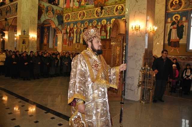 Liturghie arhierească la Biserica cu hramurile „Sfântul Mare Mucenic Gheorghe” şi „Sfântul Prooroc Daniel” din Jibou