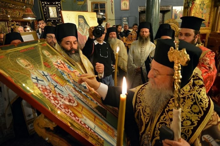 Doi noi sfinți canonizați în Biserica Greacă – Acachie și Damaschin, Episcopi de Liti și Rendini