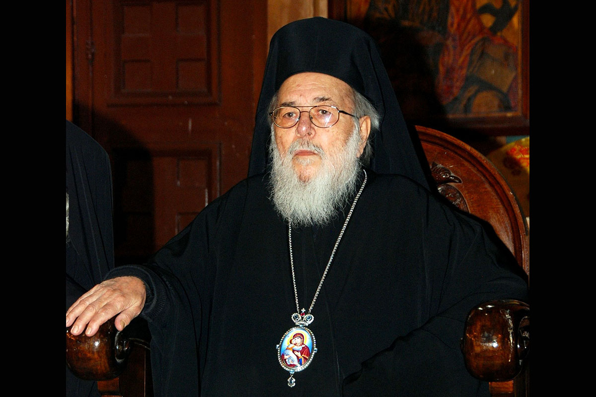 Mitropolitul Calinic de Pilousios a adormit în Domnul