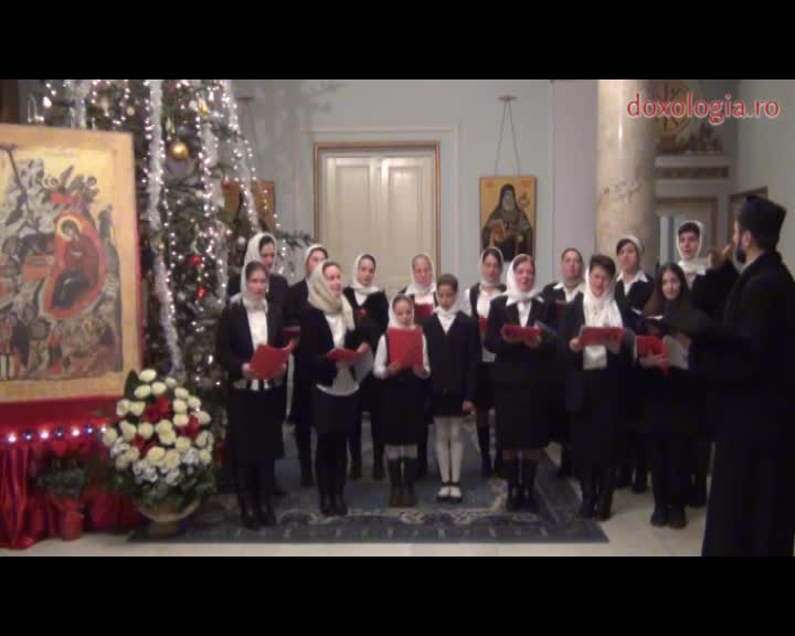 Colindători la Reşedinţa Mitropolitană - Parohia Belcesti