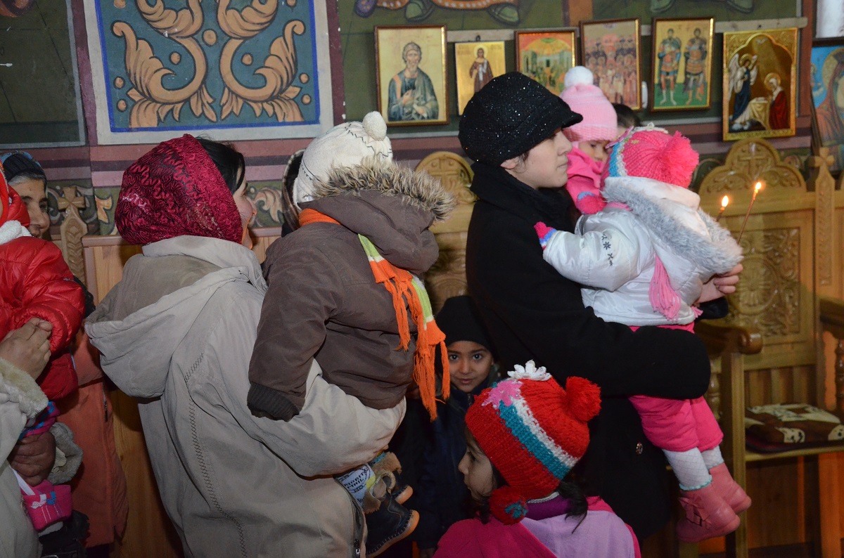 Acţiune misionar-caritativă desfăşurată în parohia Slobozia