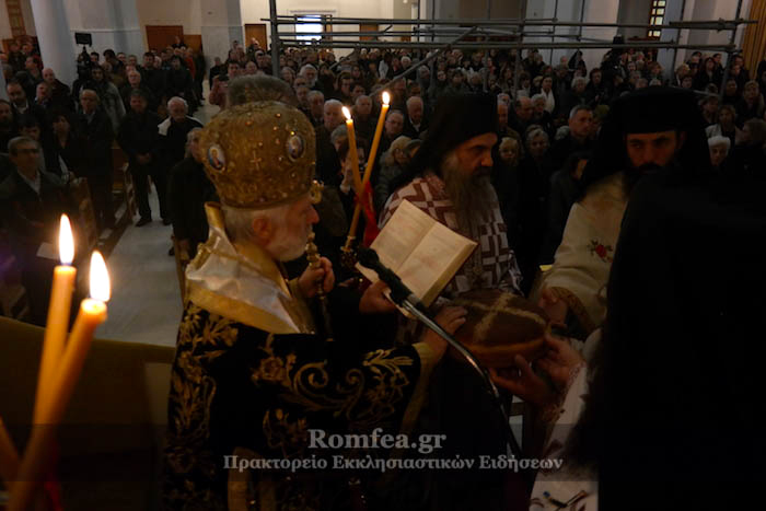 Prăznuirea Sfântului Cuvios Porfirie Kafsokalivitul la Mănăstirea Schimbarea la Faţă a Domnului din Milesi