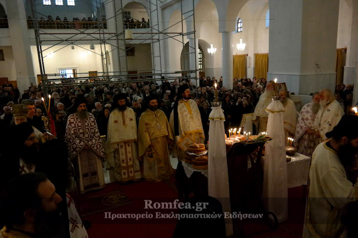 Prăznuirea Sfântului Cuvios Porfirie Kafsokalivitul la Mănăstirea Schimbarea la Faţă a Domnului din Milesi