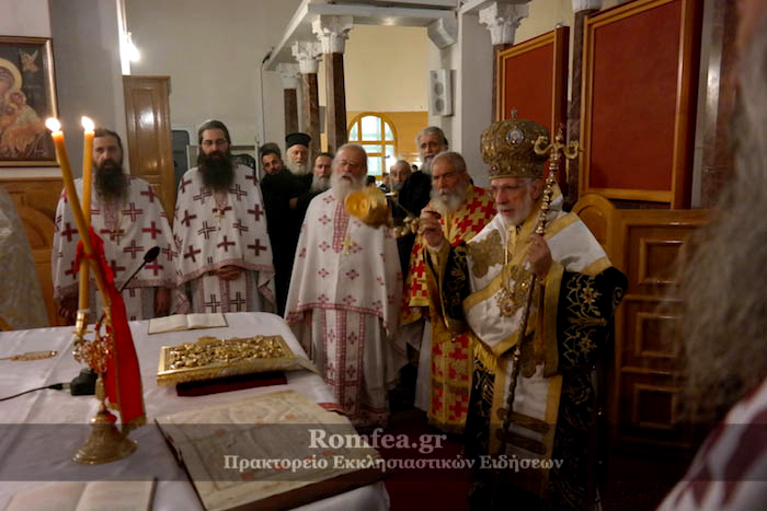 Prăznuirea Sfântului Cuvios Porfirie Kafsokalivitul la Mănăstirea Schimbarea la Faţă a Domnului din Milesi