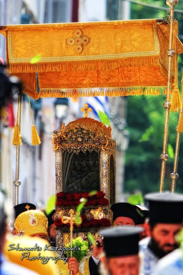 Sfântul Spiridon salvează Insula Corfu de ciumă în 1673