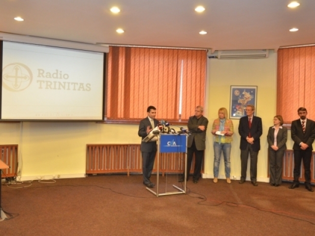 Radio Trinitas a primit Diploma de excelenţă pentru cultură din partea CNA