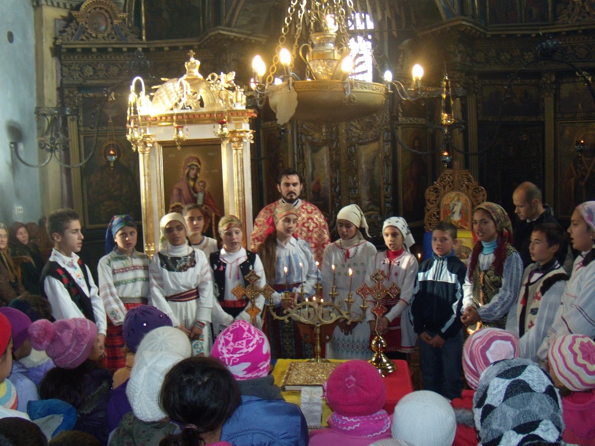 Ziua Naţională în parohia Hărpăşeşti