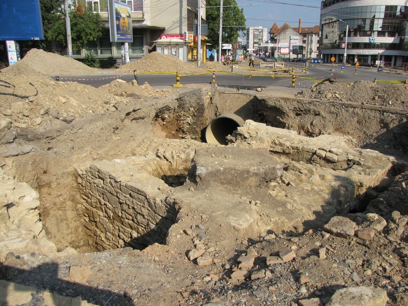 temelia bisericii Sfântul Neculai cel sărac