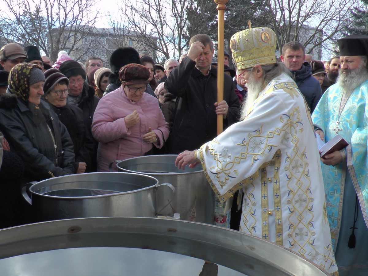 Boboteaza la Catedrala arhiepiscopală din Suceava