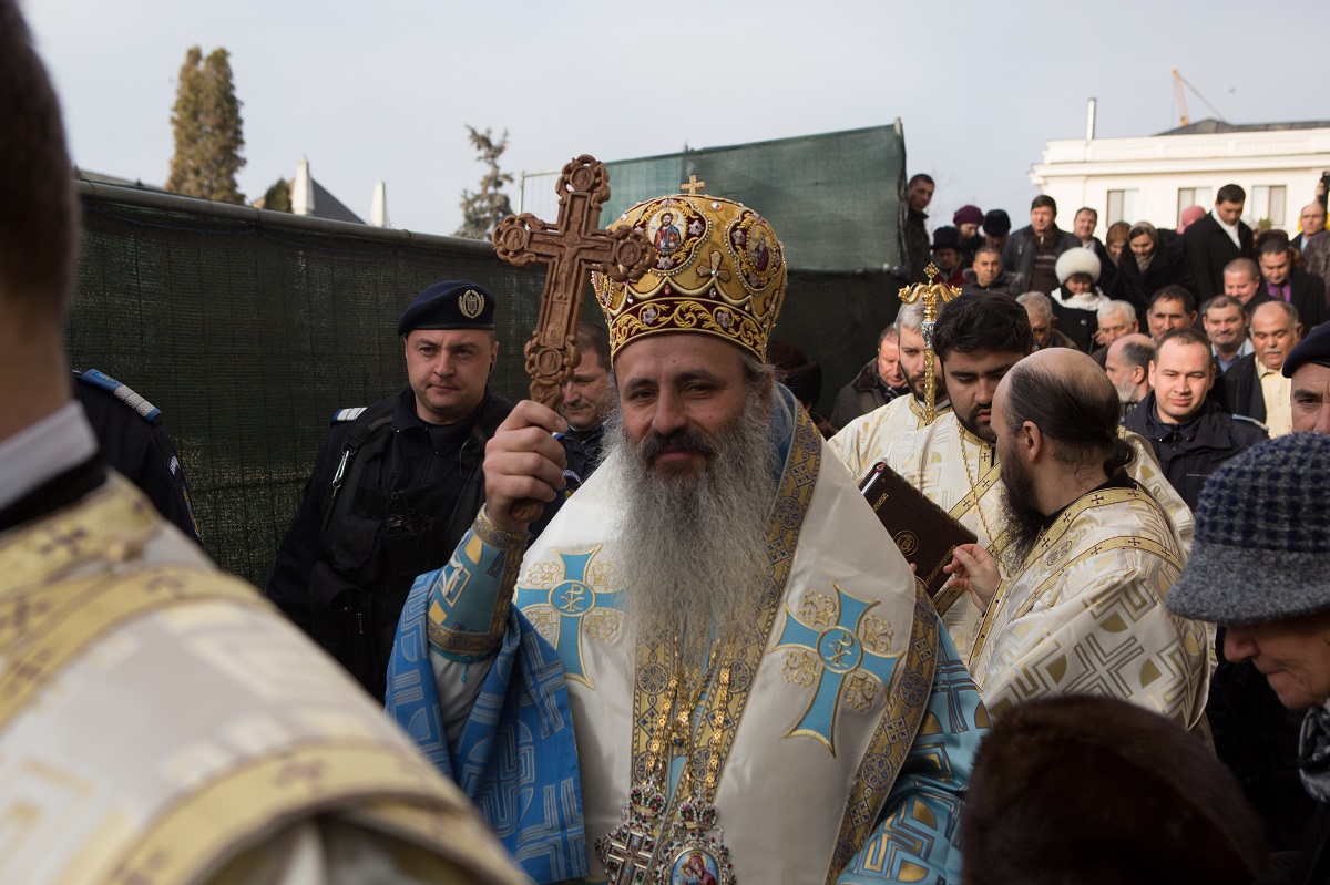 Boboteaza la Catedrala mitropolitană din Iași