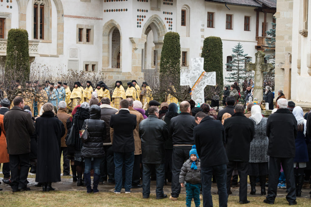 Boboteaza la Mănăstirea Putna