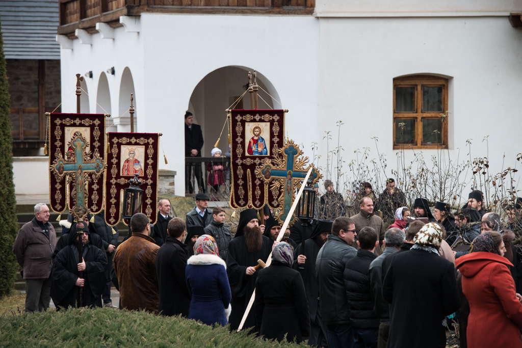 Boboteaza la Mănăstirea Putna