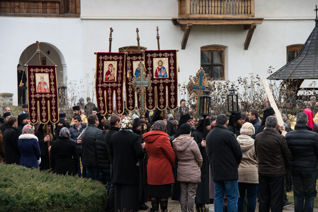 Boboteaza la Mănăstirea Putna