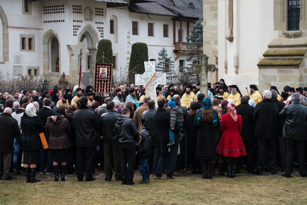 Boboteaza la Mănăstirea Putna