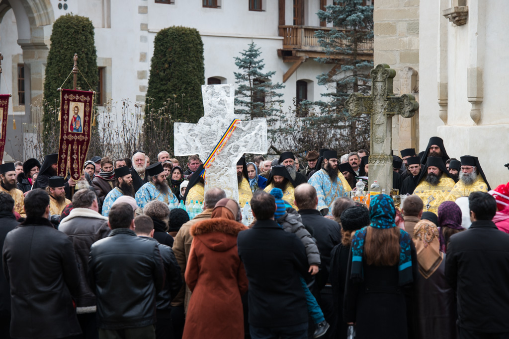 Boboteaza la Mănăstirea Putna