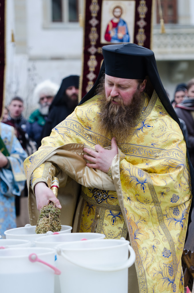 Boboteaza la Mănăstirea Putna