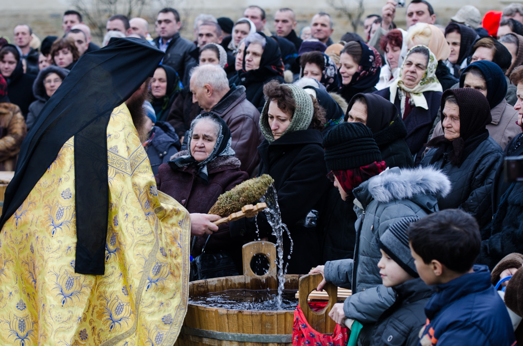 Boboteaza la Mănăstirea Putna