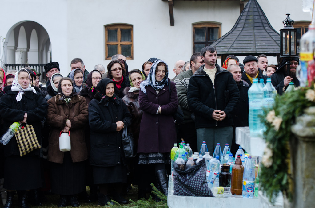 Boboteaza la Mănăstirea Putna
